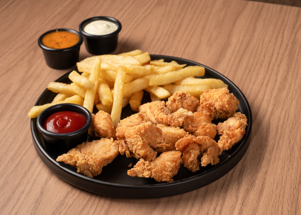 Crispetas de pollo